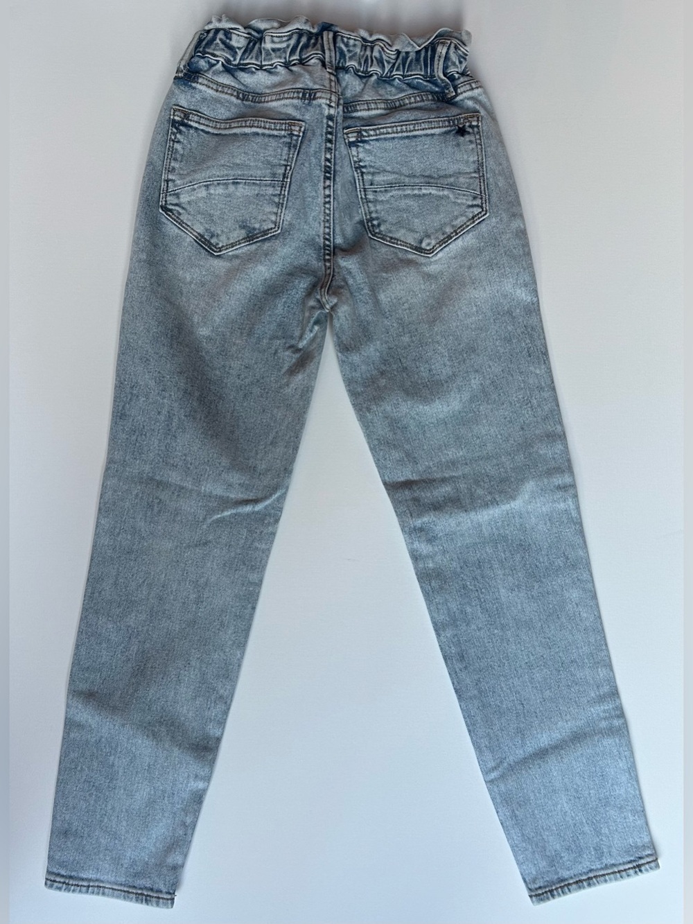 Driftwood "Elon" Star Embroidered Paper Bag Waist High-Rise Skinny Jeans Size 25 - Picture 6 of 8